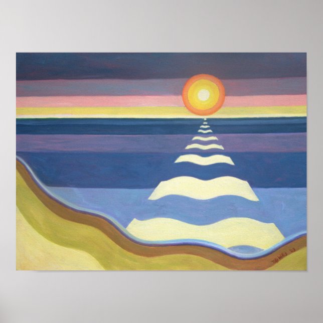 Affiche Soleil du soir 2003 (Devant)