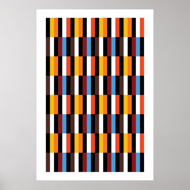 Affiche Soleil moderne (Devant)