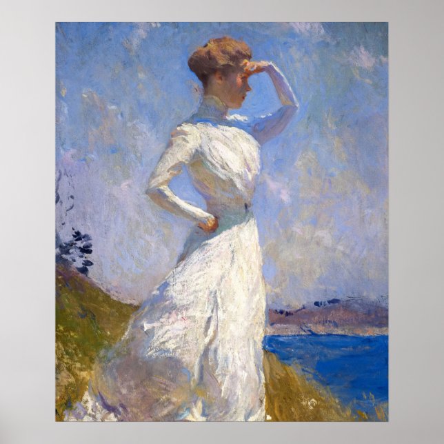 Affiche Soleil par Frank Weston Benson (Devant)