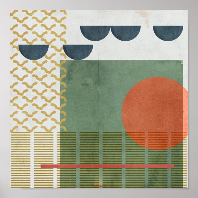 Affiche Soleil Rouge III (Devant)