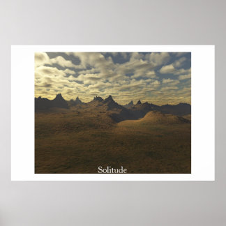 Affiche Solitude
