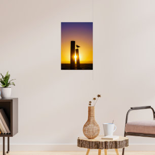 Affiche Solitude au crépuscule