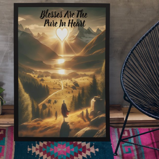 Affiche Solitude dans les montagnes (Créateur téléchargé)