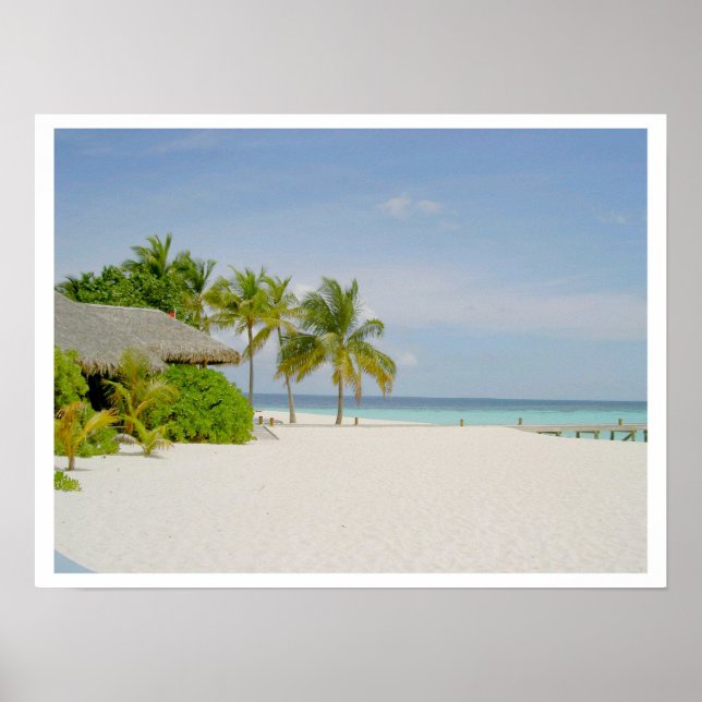 Affiche Solitude des Maldives (Devant)