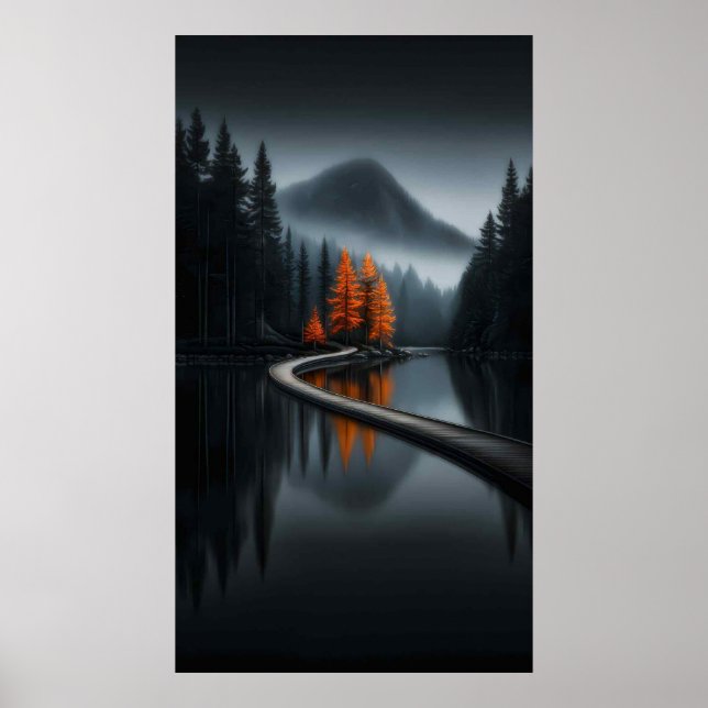 Affiche Solitude Morose : Chemin vers le bosquet lumineux (Devant)