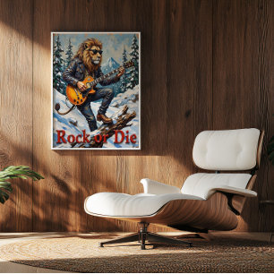 Affiche Solo enneigé : Riff hivernal du lion