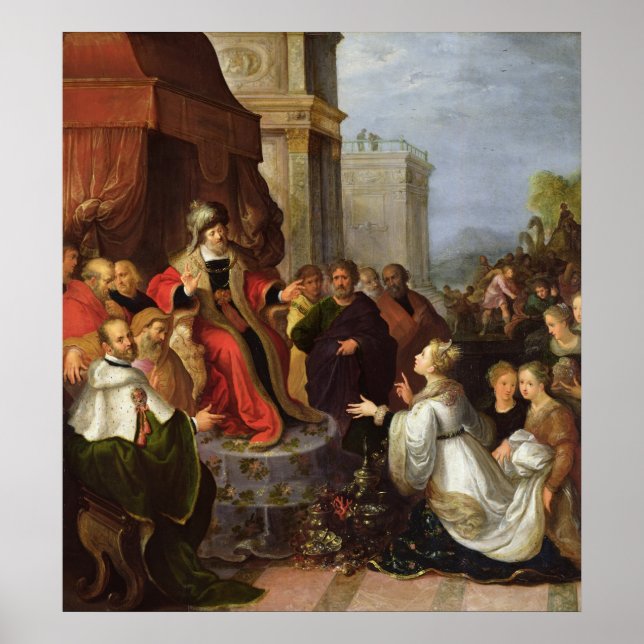 Affiche Solomon and the Queen of Sheba (Devant)