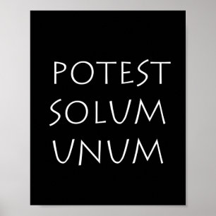 Affiche Solum de la poésie