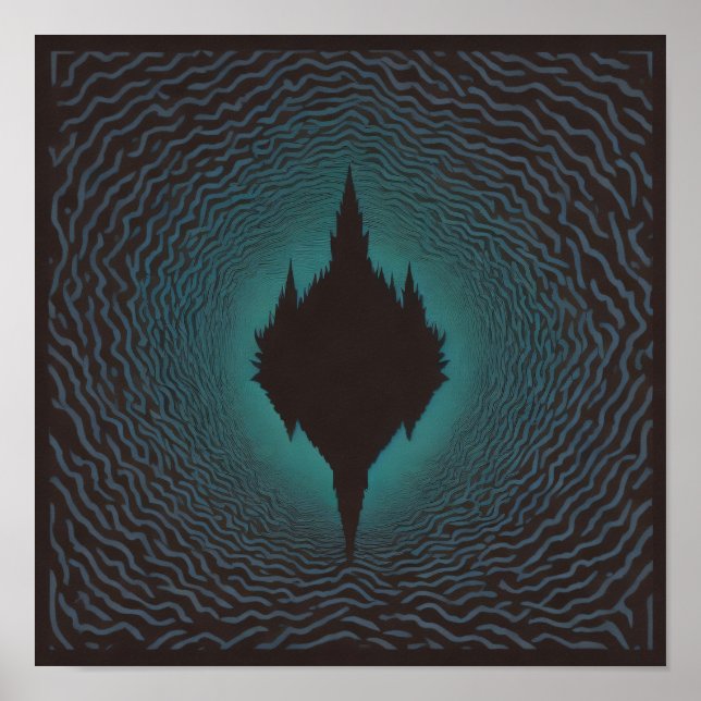 Affiche Sombre mise en miroir (Devant)