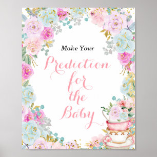 Affiche Something Sweet is Breawing Predictions for baby