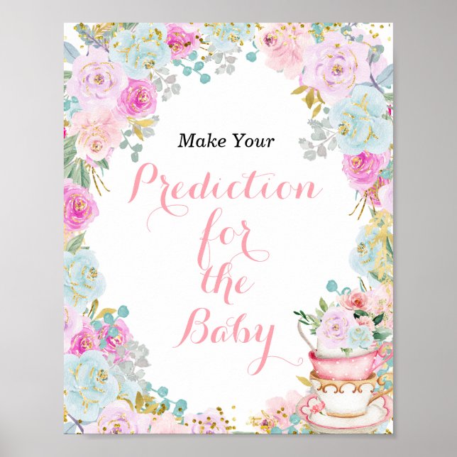 Affiche Something Sweet is Breawing Predictions for baby (Devant)