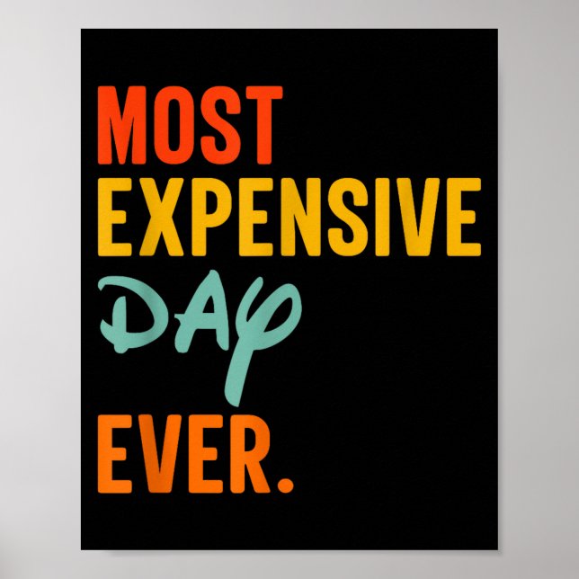 Affiche Sommas Most Expensive Day Ever Funny Family Vacati (Devant)