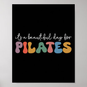 Affiche Sommas Yoga Rétro Pilates Amateur Entraîneur Entra
