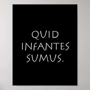 Affiche Somme d'infantes