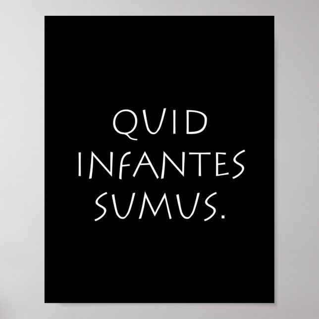 Affiche Somme d'infantes (Devant)
