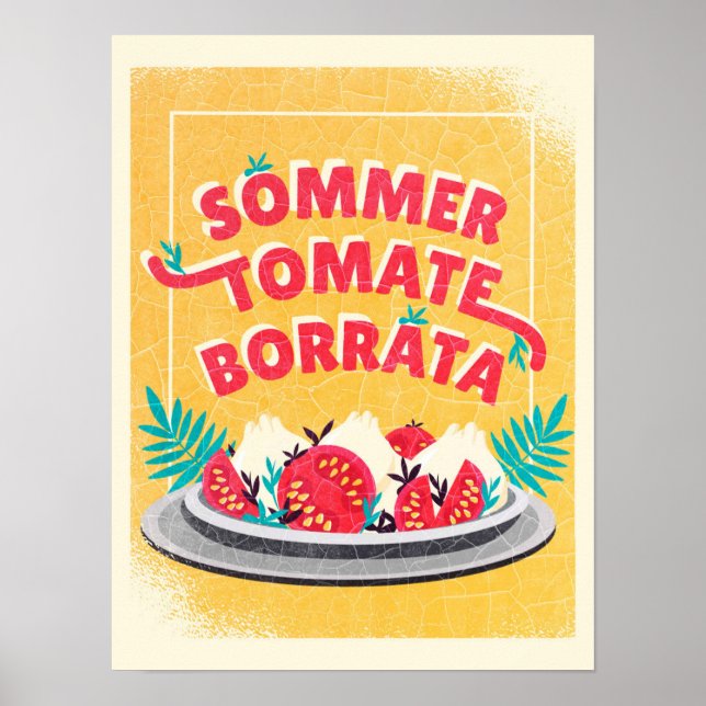Affiche Sommer Tomate Borratta (Devant)