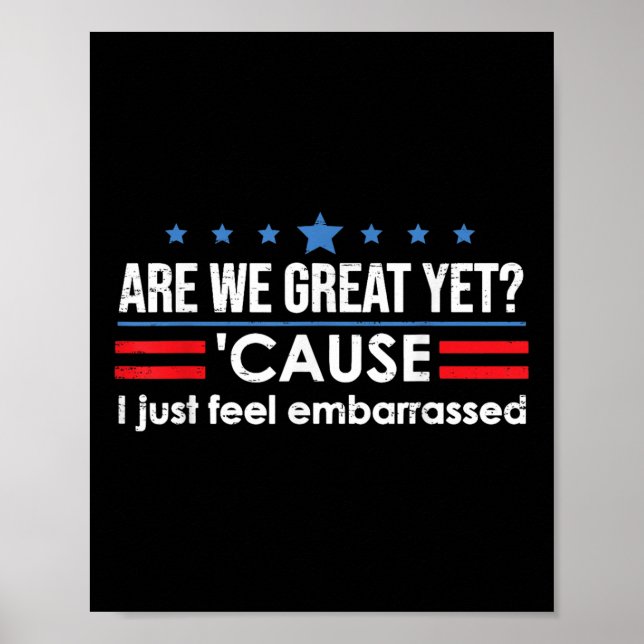 Affiche Sommes-Nous Bien Encore Parce Que Je Me Sens Embar (Devant)