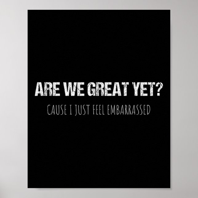 Affiche Sommes-nous déjà grands parce que je me sens juste (Devant)