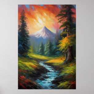 Affiche Sommet Serenade, Danse du coucher du soleil