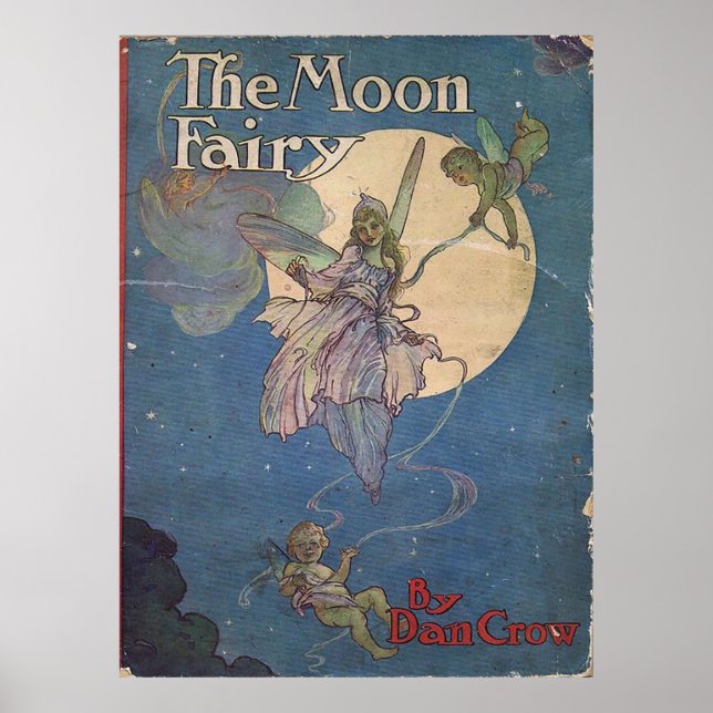 Affiche Somnium Books — Dan Crow La Lune Fée (Devant)