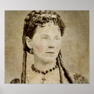 Affiche Son Coeur Appartient À Une Seule, Vintage Femme