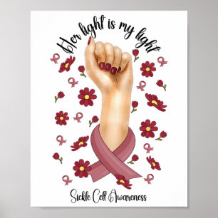 Affiche Son combat est mon combat Conscience de la faucill