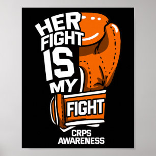 Affiche Son Combat Est Mon Combat Crps Sensibilisation Rsd