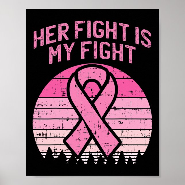 Affiche Son combat est mon combat mari sensibilisation au  (Devant)