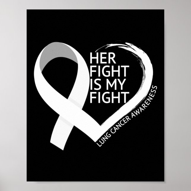 Affiche Son combat est mon combat Mois de sensibilisation  (Devant)