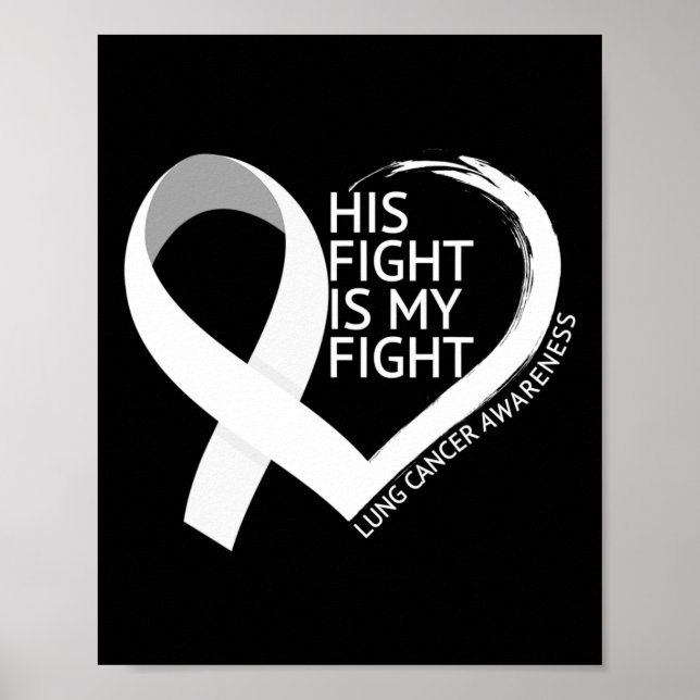 Affiche Son combat est mon combat Mois de sensibilisation  (Devant)