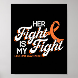 Affiche Son Combat Est Mon Combat Pour Les Patients De Leu