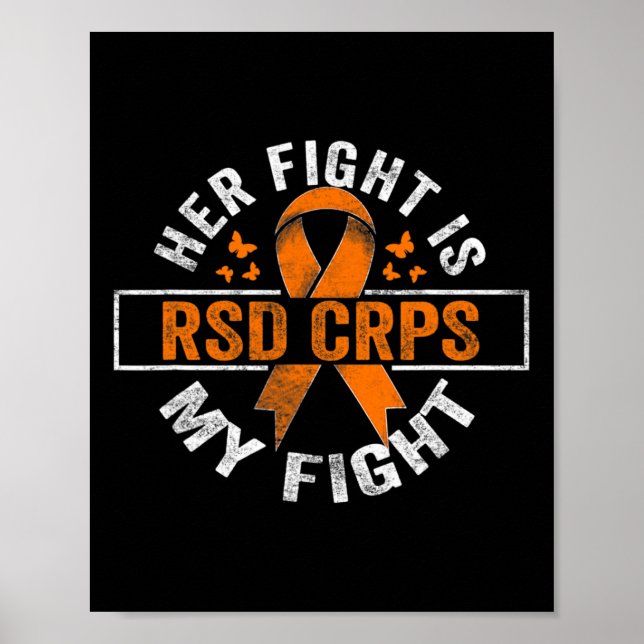 Affiche Son Combat Est Mon Combat Rsd Crps Sensibilisation (Devant)