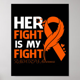 Affiche Son Combat Est Mon Combat Rsd Crps Sensibilisation