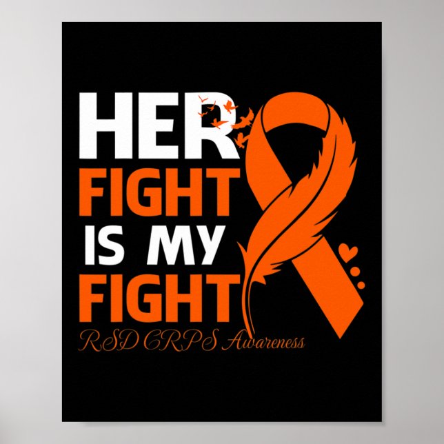 Affiche Son Combat Est Mon Combat Rsd Crps Sensibilisation (Devant)