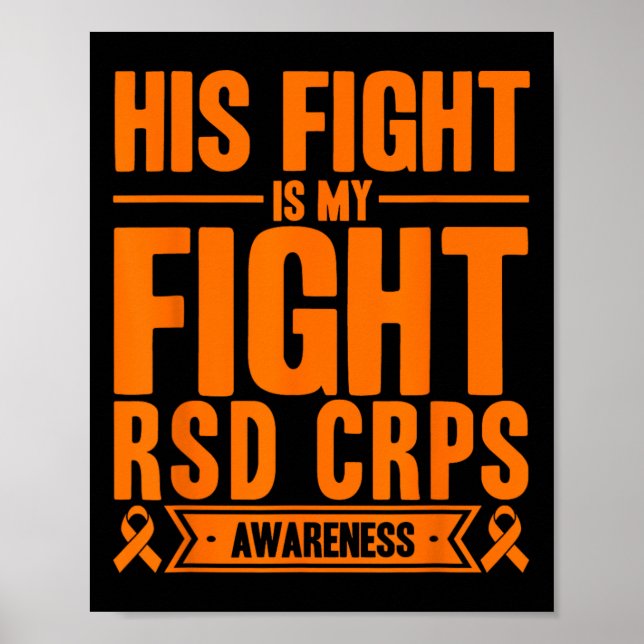 Affiche Son Combat Est Mon Combat Rsd Crps Sensibilisation (Devant)