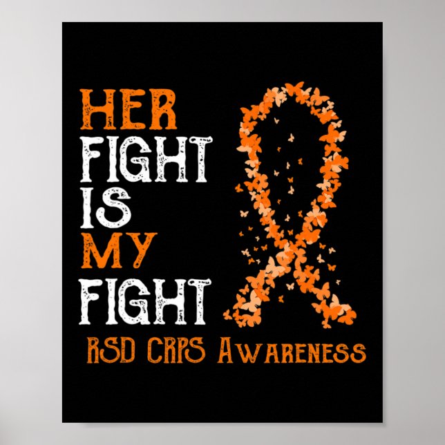 Affiche Son combat est mon combat RSD RCPS Sensibilisation (Devant)