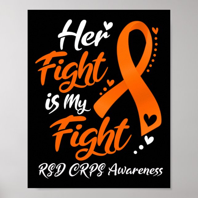 Affiche Son combat est mon combat RSD Sensibilisation au r (Devant)