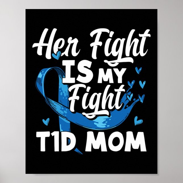 Affiche Son combat est mon combat T1d Maman Connaissance d (Devant)