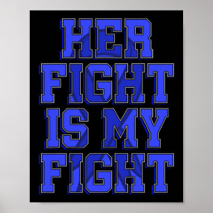 Affiche Son combat est mon combat Trouble du mouvement Ata