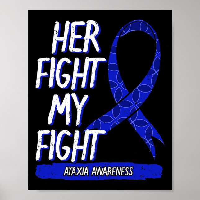 Affiche Son combat est mon combat Trouble du mouvement Ata (Devant)
