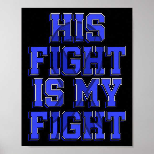 Affiche Son combat est mon combat Trouble du mouvement Ata (Devant)