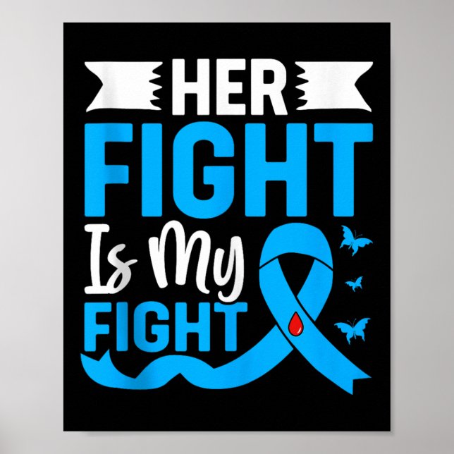 Affiche Son Combat Est Mon Débardeur De Combat (Devant)