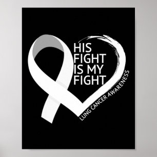 Affiche Son Combat Est Mon Mois De Lutte Contre Le Cancer 