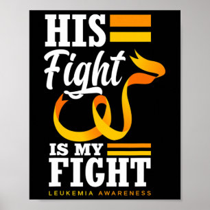 Affiche Son Combat Est Mon Père Fils Feu Mari Leukemia Awa