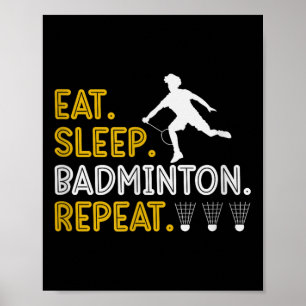 Affiche Son Dans Mon Volant de badminton Adn Racket Badmin