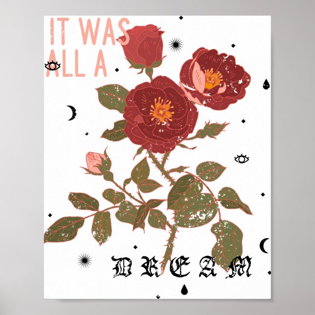 AFFICHE SON ÉTAIT TOUT ROSE (Devant)