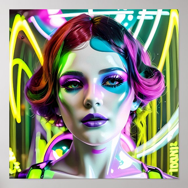 Affiche Son Glamor Devient Elle (Devant)