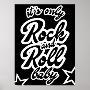 Affiche Son seul Rock et roll Baby