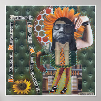 Affiche Son Tempérament Mercurial par Natalie Schorr