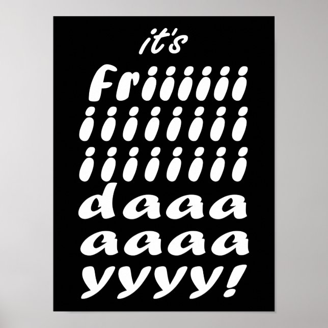 Affiche Son vendredi (Devant)